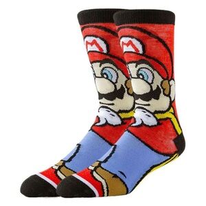 •Let’s Go Mario• Graphic Unisex Socks 3 for $21